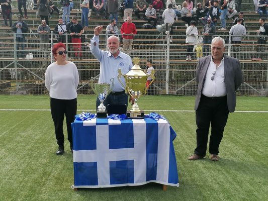 Κωνσταντίνος Γαργάλης: «Ευχαριστούμε τον Δήμο Πετρούπολης για την παραχώρηση του γηπέδου»