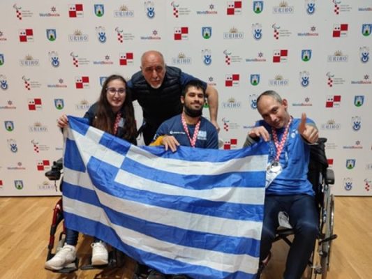 Ασημένιο μετάλλιο για την ομάδα BC1/2 στο Zagreb 2022 World Boccia Challenger