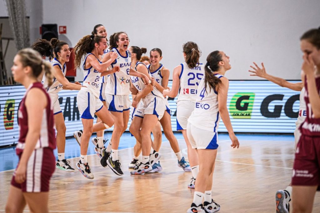 Άνετα στα προημιτελικά του EuroBasket U16 η εθνική Κορασίδων