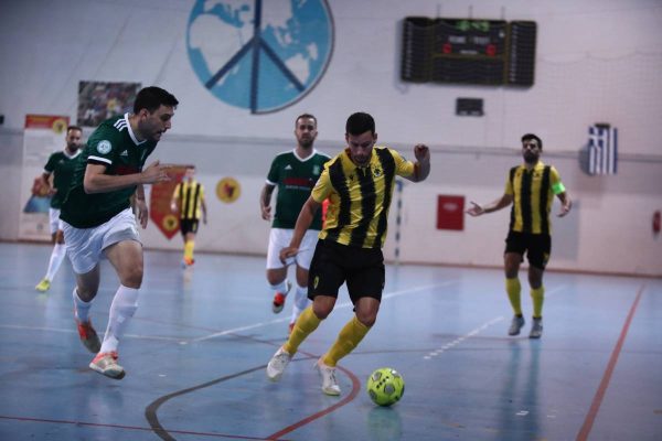 Stoiximan Futsal Super League: Πρεμιέρα με διπλό για την ΑΕΚ επί της Κόμπρας ΑΠΣ (vid)