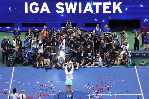 US Open: Η τελετή απονομής του τίτλου στη Σφιόντεκ (vid)