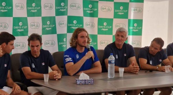 Davis Cup,Τσιτσιπάς: «Η έδρα δίνει κίνητρο και πλεονέκτημα στην Τυνησία»(vid)