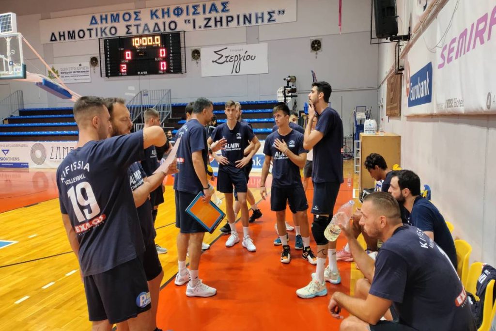 Volley League Ανδρών, Κηφισιά: Μεγάλος στόχος η τετράδα