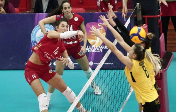 Volley League Γυναικών, 1η αγωνιστική: Τα αποτελέσματα και η βαθμολογία μετά το Ολυμπιακός-ΑΕΚ