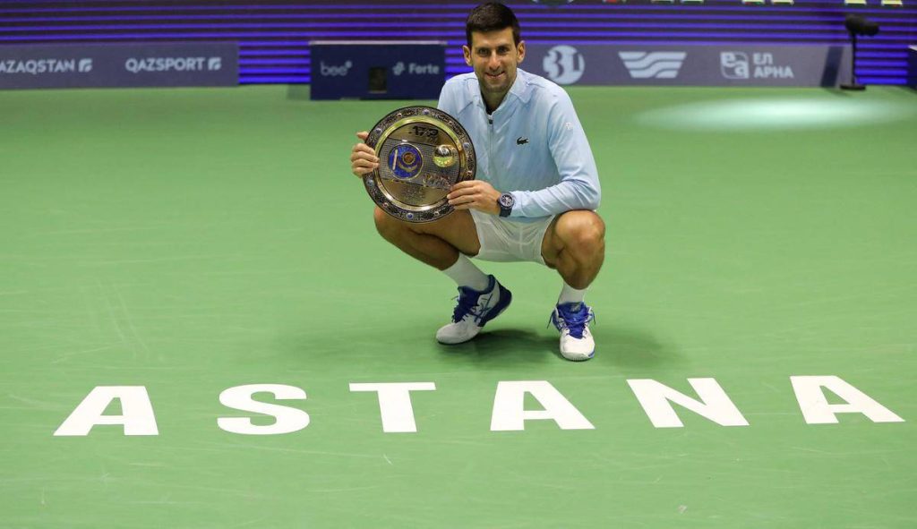 Astana Open, Νόβακ Τζόκοβιτς: «Εξαιρετικός επαγγελματίας ο Στέφανος – Μοναδική η ατμόσφαιρα στο Καζακστάν» (vid)