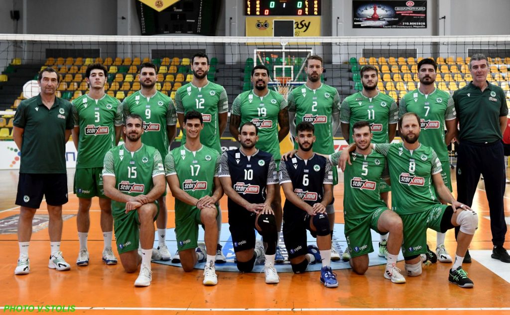 Volley League Ανδρών, Παναθηναϊκός: Με στόχο την κορυφή οι “πράσινοι” για μία ακόμα σεζόν