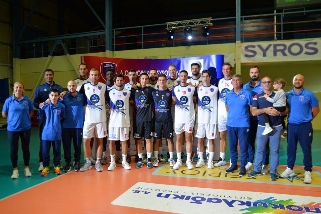 Volley League Ανδρών, Φοίνικας Σύρου: Με στόχο το Top-3 οι νησιώτες τη νέα σεζόν