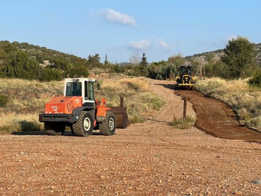 Ξεκίνησαν τα έργα διαμόρφωσης της ειδικής της Χαλκίδας ενόψει Dirt Games!