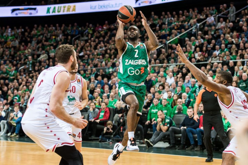 Ζαλγκίρις Μιλάνο-Αρμάνι Μιλάνο 71-62: Πέμπτη νίκη για τους Λιθουανούς (vid)