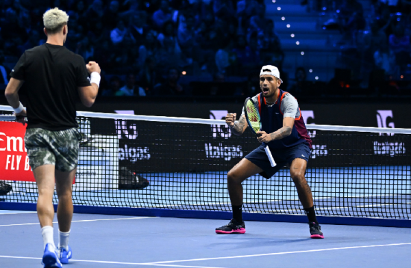 ATP Finals: Απίθανη ανατροπή και νίκη για Κύργιο/Κοκκινάκη! (vid)