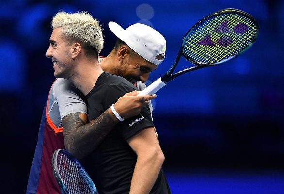 ATP Finals: Τα highlights του θριάμβου Κύργιου και Κοκκινάκη! (vid)