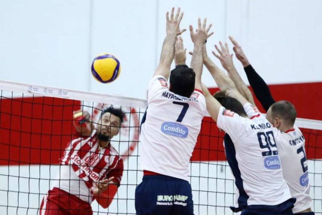 Volley League Ανδρών, 5η αγωνιστική: Πρώτος και αήττητος ο Ολυμπιακός – Στο +2 οι “ερυθρόλευκοι” από τον ΠΑΟΚ – Το πανόραμα