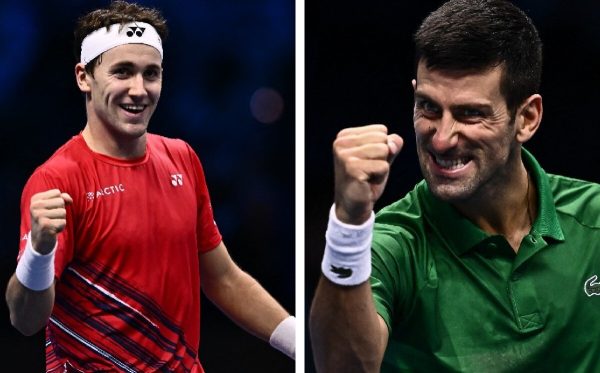 ATP Finals: Τζόκοβιτς εναντίον Ρουντ στον μεγάλο τελικό του Τορίνο