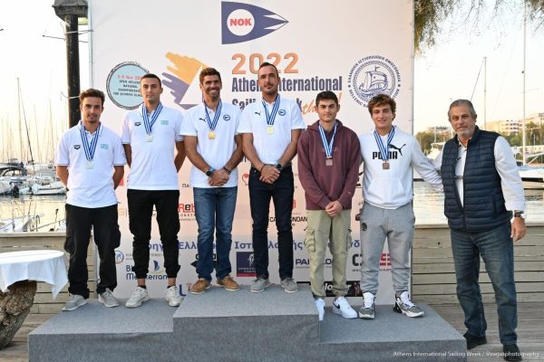 31η Athens International Sailing Week: Οι απονομές στα 49er – Νικητές οι Καγιαλής και Ορφανός – Τα μετάλλια (pics)