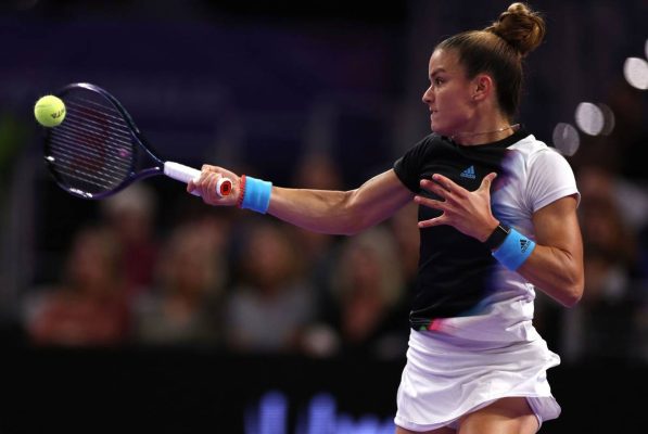 WTA Finals: Τα highlights της αναμέτρησης Σάκκαρη-Ζαμπέρ (vid)