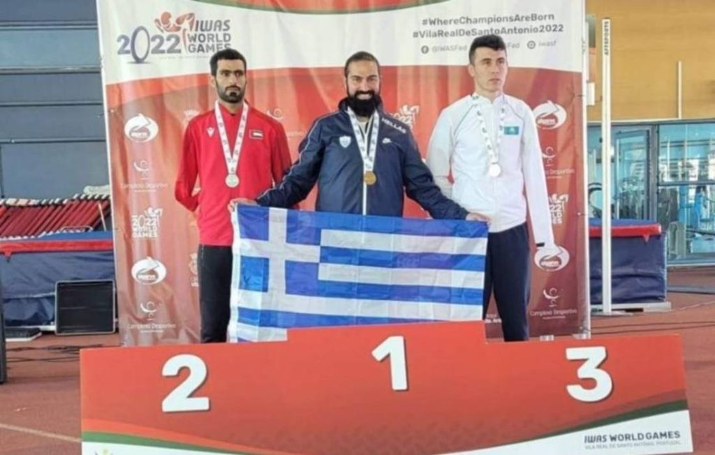 World games IWAS: “Χρυσός” ο Μιχάλης Σεΐτης  στην Πορτογαλία