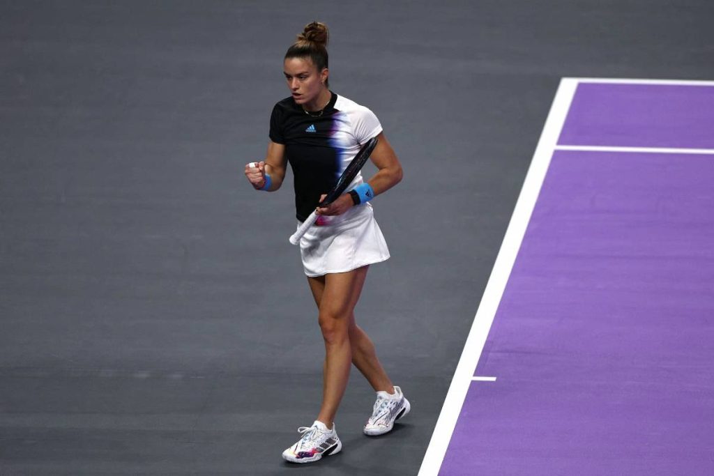 WTA Finals: Κόντρα στην Γκαρσία για μια θέση στον τελικό η Σάκκαρη