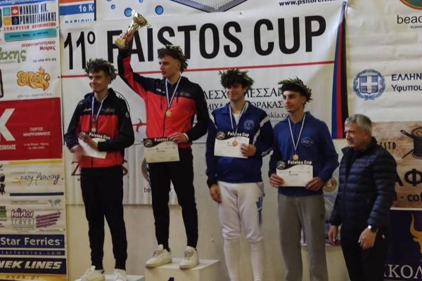 Faistos Cup: Νικητής ο Ευάγγελος Ρασπόπτσης