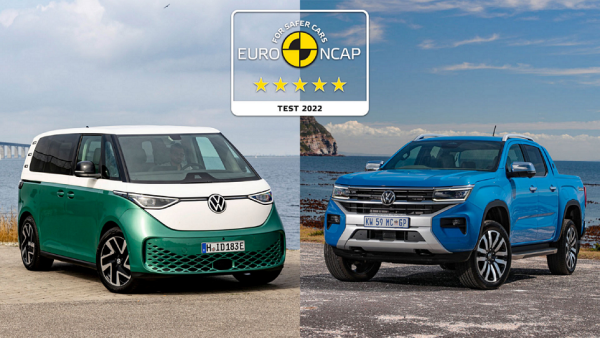 Το Volkswagen ID. Buzz και το νέο Amarok πήραν 5 αστέρια στο Euro NCAP