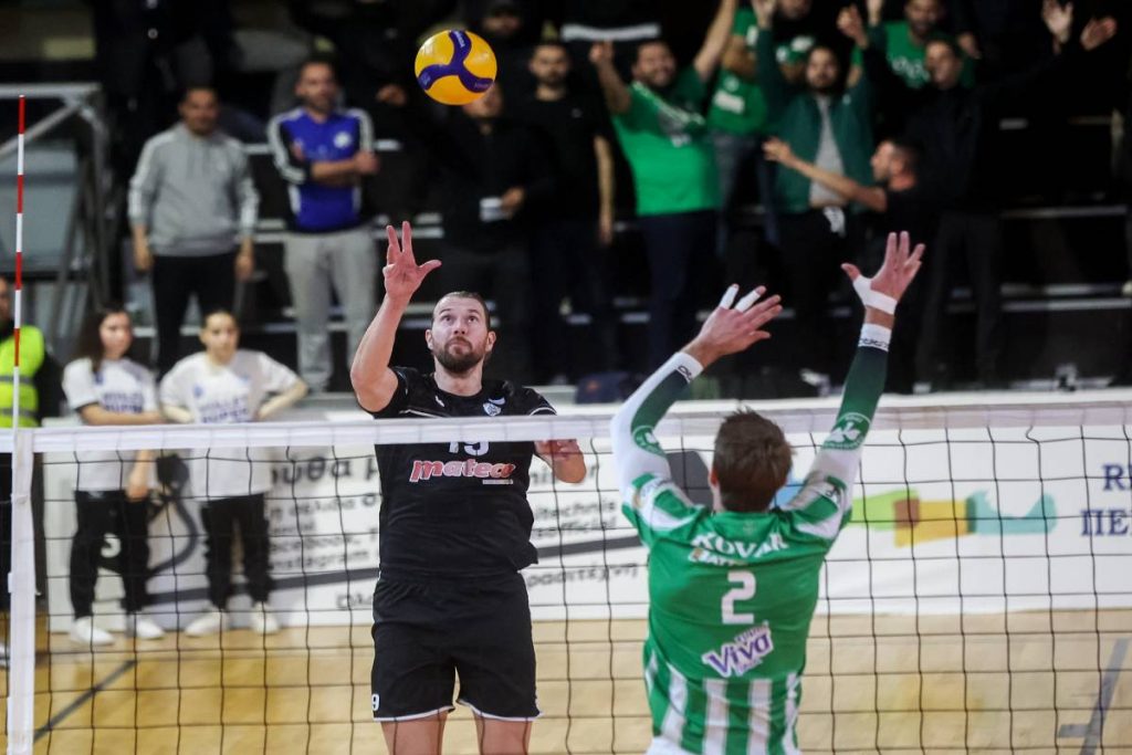 Volley League Ανδρών, 11η αγωνιστική: Τα βλέμματα στο ντέρμπι ΠΑΟΚ-Παναθηναϊκός