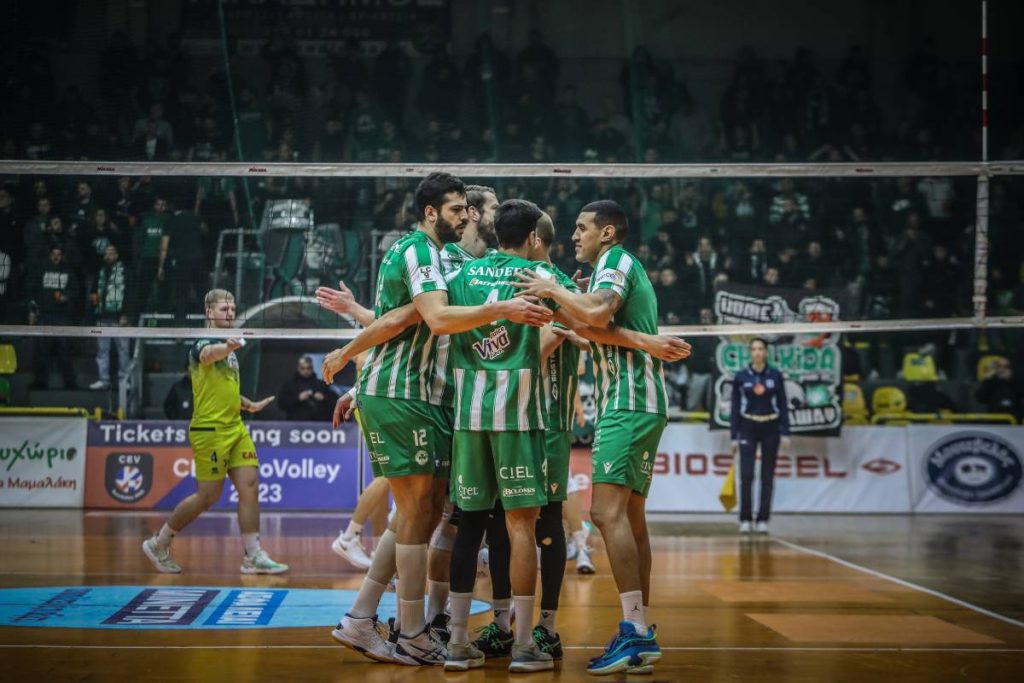 Παναθηναϊκός-Όριον 0-3 (15-12): Πρόκριση στο “χρυσό σετ” για τους πράσινους στα ημιτελικά του Challenge Cup