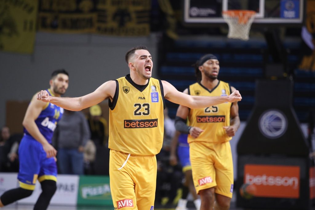 ΑΕΚ-Περιστέρι 68-64: Δεύτερη νίκη της Ένωσης και μόνη στην τρίτη θέση (vid)