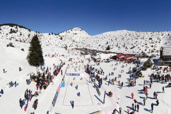 Snow Volley: Ματαιθώθηκε η διοργάνωση στο Μαίναλο