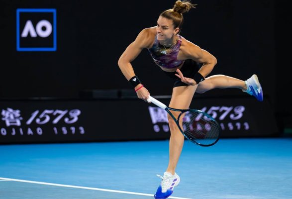 Australian Open: Το ζέσταμα της Σάκκαρη ενόψει της αναμέτρησης με τη Λιν Ζου (vid)