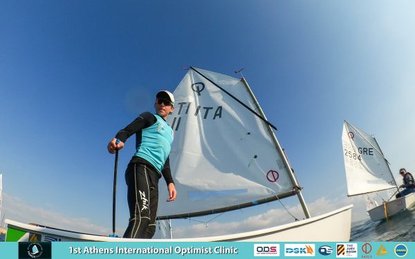 Το 1ο Athens International Optimist Clinic από την  Panick Sailing (pics)