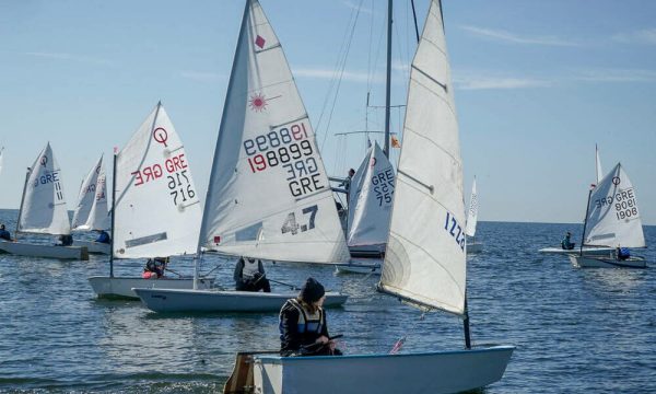 Η Γκίκα νίκησε την άπνοια στην πρεμιέρα του Περιφερειακού Αθηνών ILCA 4