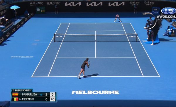 Australian Open, Μουγκουρούθα – Μέρτενς 1-2, εκτός των πρώτων 80 στον κόσμο η Ισπανίδα (vid)