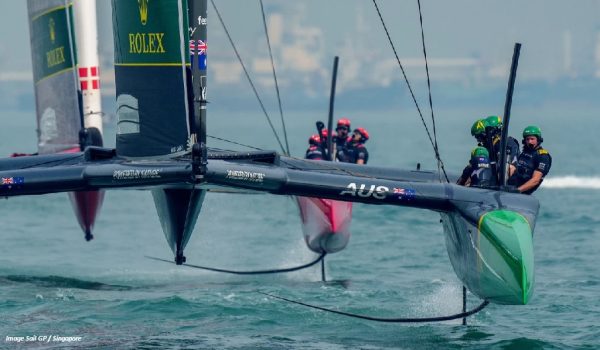 SailGP: Πρωτοπόρος στην Σιγκαπούρη μετά την πρώτη ημέρα η Αυστραλία (vid)