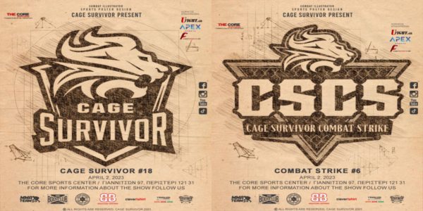 To Cage Survivor 18 / Combat Strike 6 επιστρέφουν στις 2 Απριλίου