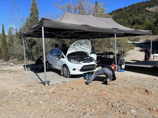 Δοκιμές ενόψει Ράλι Βοιωτίας για τον Γιώργο Δελαπόρτα (vid)