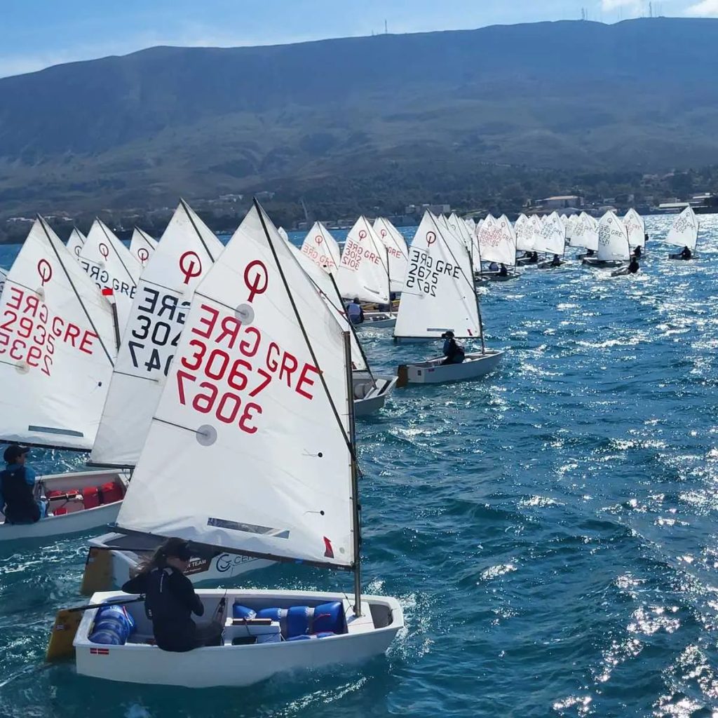 Περιφερειακό Αιγαίου Οπτιμιστ και ILCA 4 και καμπ στον ΙΟ Χανίων (pics)