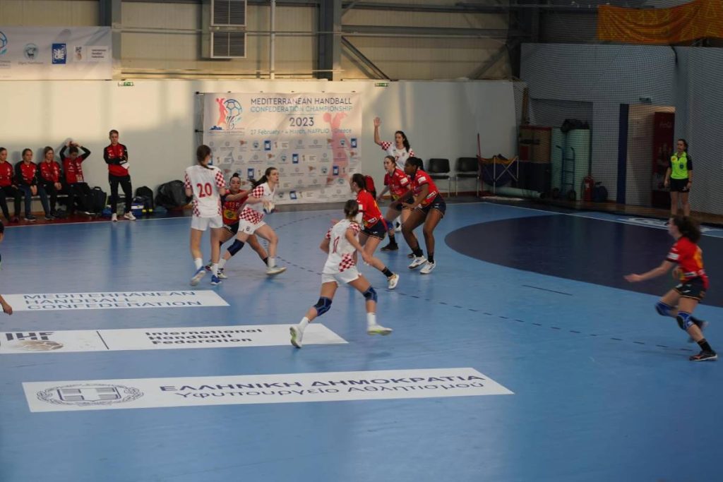 Μεσογειακοί U17, Ισπανία-Κροατία 25-14: Νίκη και άνοδος στην κορυφή του Α’ ομίλου