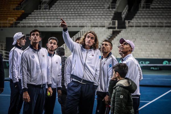 Davis Cup: Η παρουσίαση της ελληνικής αποστολής (vid)