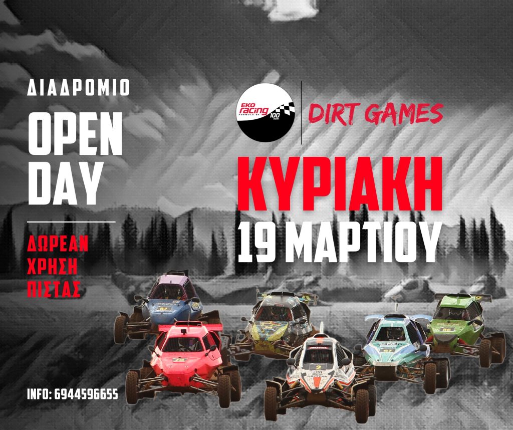 Αναβολή για την πρεμιέρα των EKO Racing Dirt Games