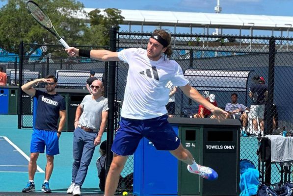 Miami Open: Το απόγευμα η πρεμιέρα του Τσιτσιπά κόντρα στον Γκασκέ