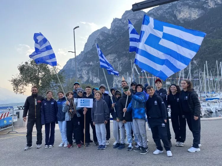 Ανοίγουν πανιά τα όπτιμιστ στο 41ο Lake Garda Meeting (pics)