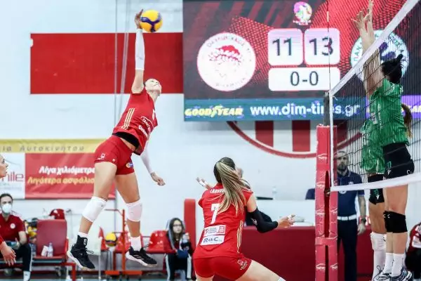 Volley League Γυναικών: Το πρόγραμμα των τελικών ανάμεσα σε Ολυμπιακό και Παναθηναϊκό