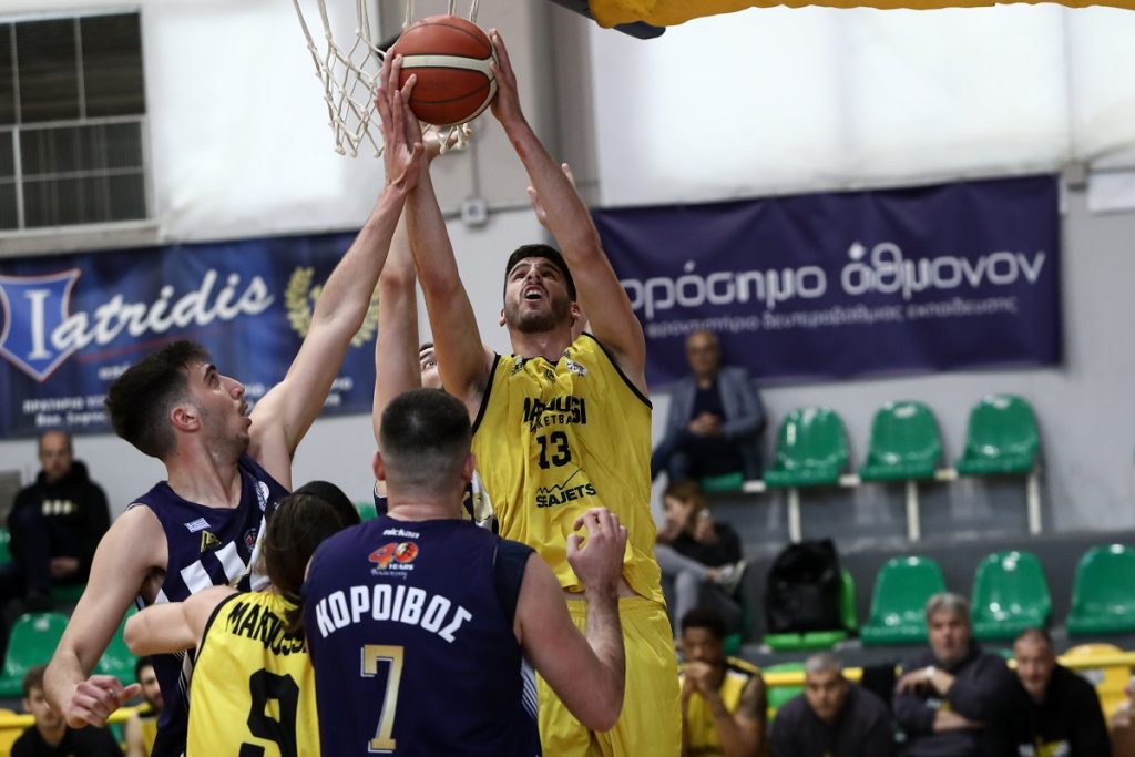 Μαρούσι-Κόροιβος 75-59: Συνεχίζει το απόλυτο στον Άγιο Θωμά