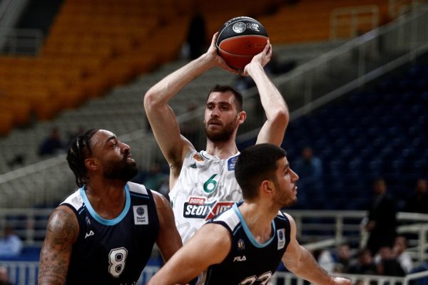 Παναθηναϊκός – Κολοσσός Ρόδου 85-76: Έκανε το 1-0 με ιδρώτα (vid)