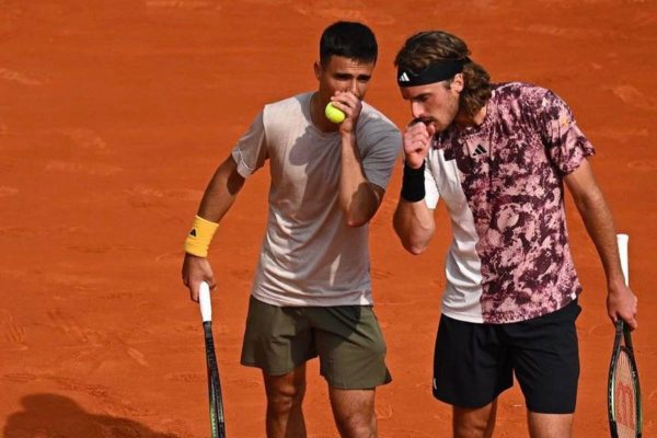 Madrid Open: Δεν τα κατάφεραν τα αδέρφια Τσιτσιπά κόντρα στους No. 4 του ταμπλό (vid)