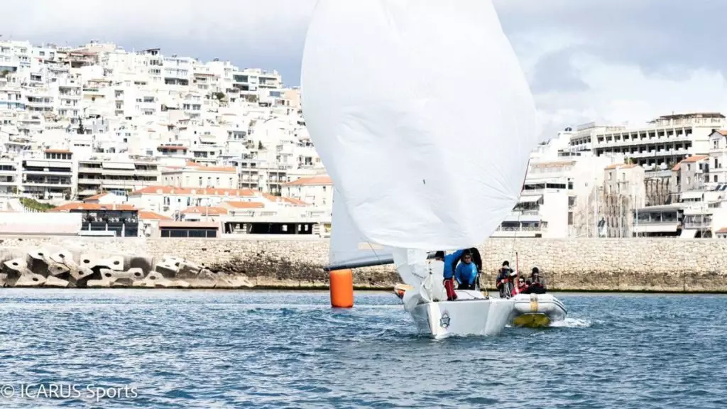 Στιγμές από α’ γύρο του Hellenic Match Racing Tour στον ΝΟΕ (pics)