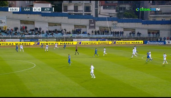 Λαμία – Ατρόμητος: 1-0 με τον Βέργο οι γηπεδούχοι (vid)