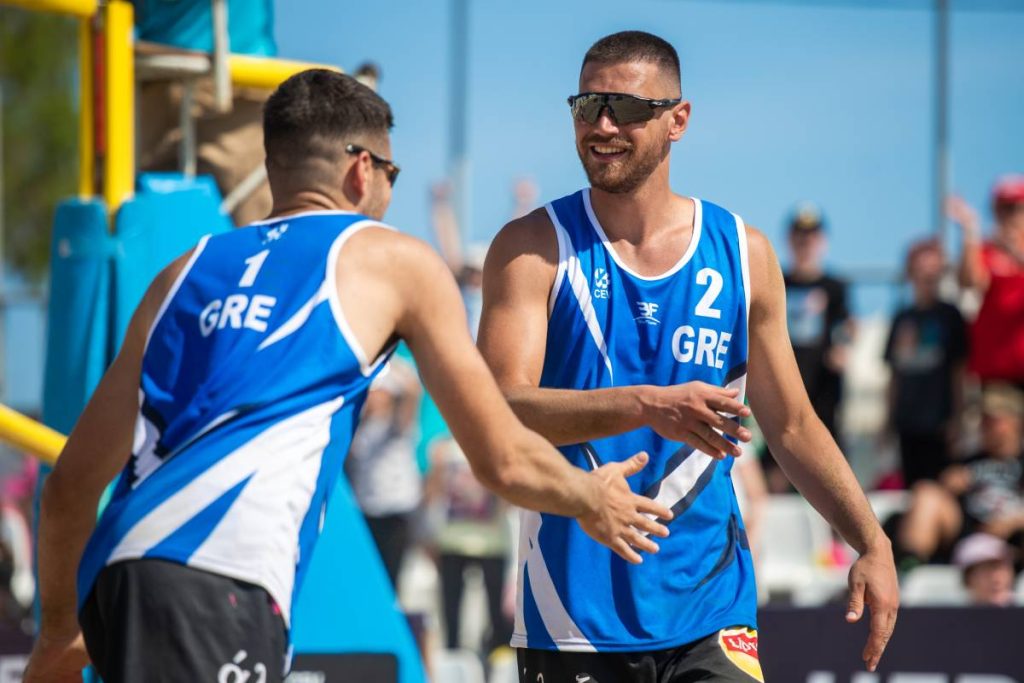 CEV Beach Volley Nations Cup: Δύο νίκες και πρόκριση στην επόμενη φάση για τις Εθνικές ανδρών