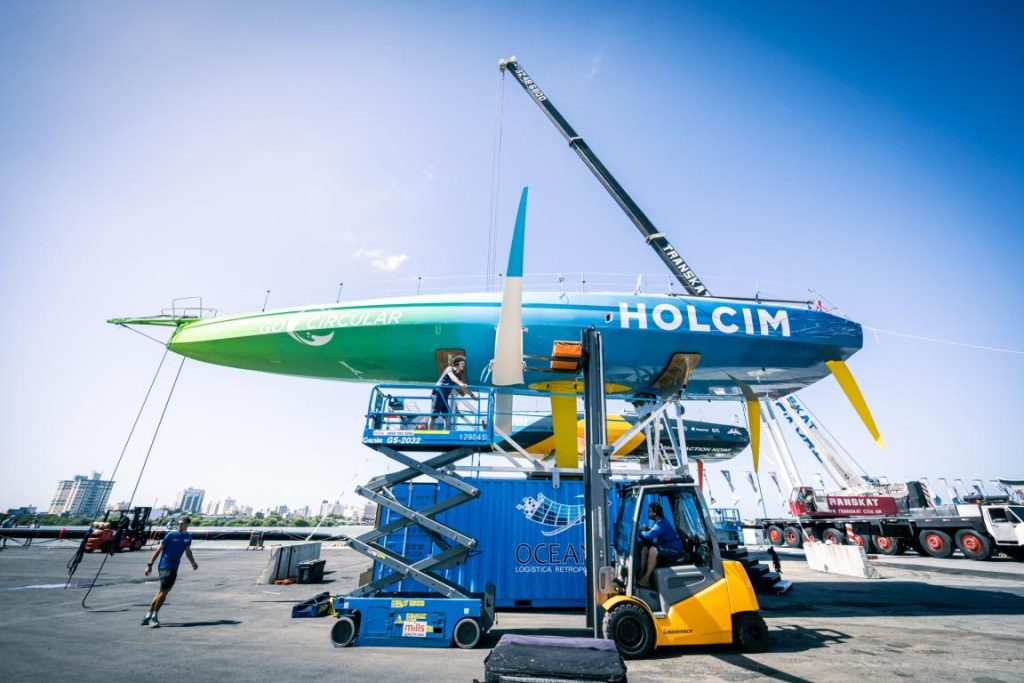 The Ocean Race: Στόχος της Holcim η συμμετοχή στο In-Port Race του Νιούπορτ (vid)