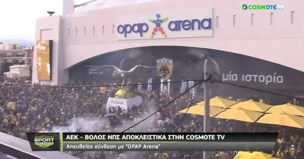 Πάρτι από νωρίς στην OPAP ARENA (vid)