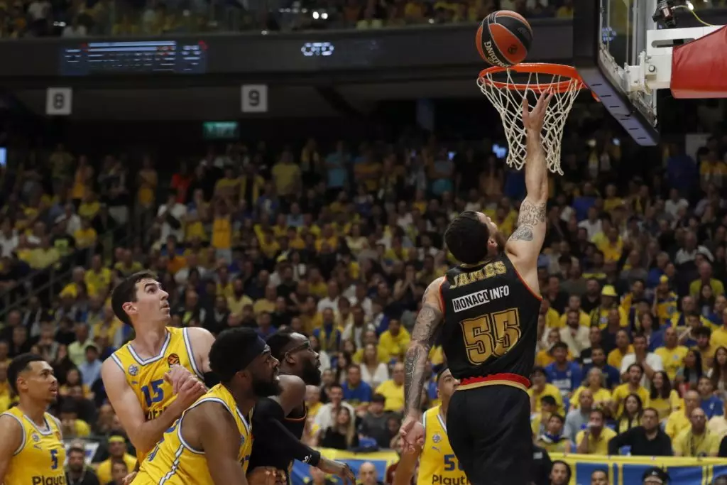 Μπρέικ στο… μπρέικ η Μονακό, 83-78 τη Μακάμπι και 2-1! (vid)